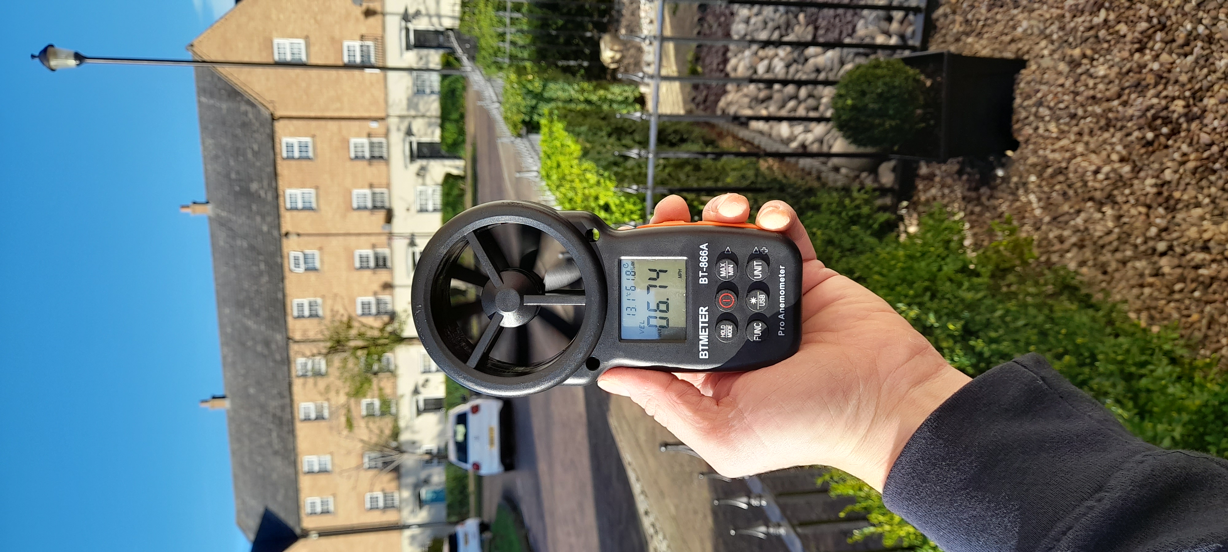 Air Tightness Testing - Equipment Setup