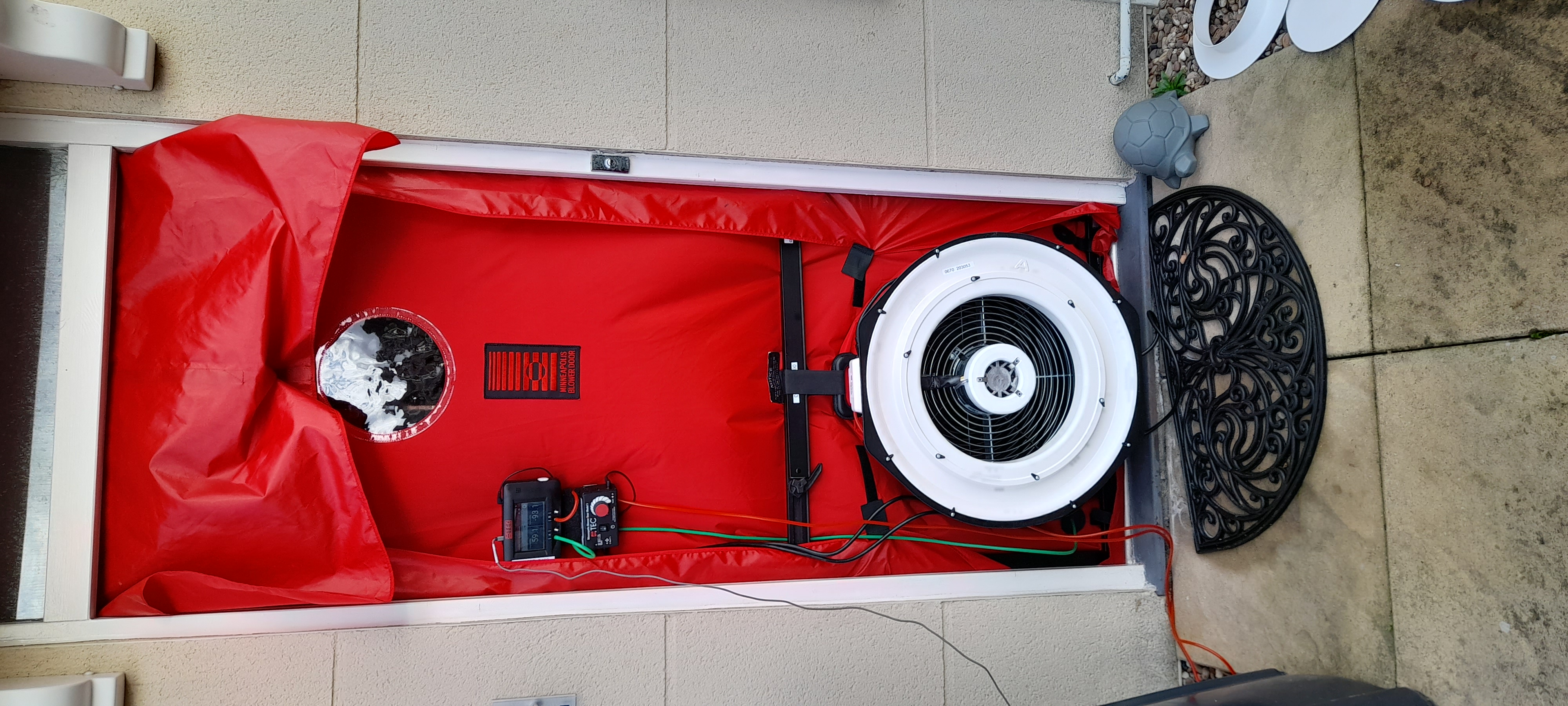 Air Tightness Testing - Seal Inspection