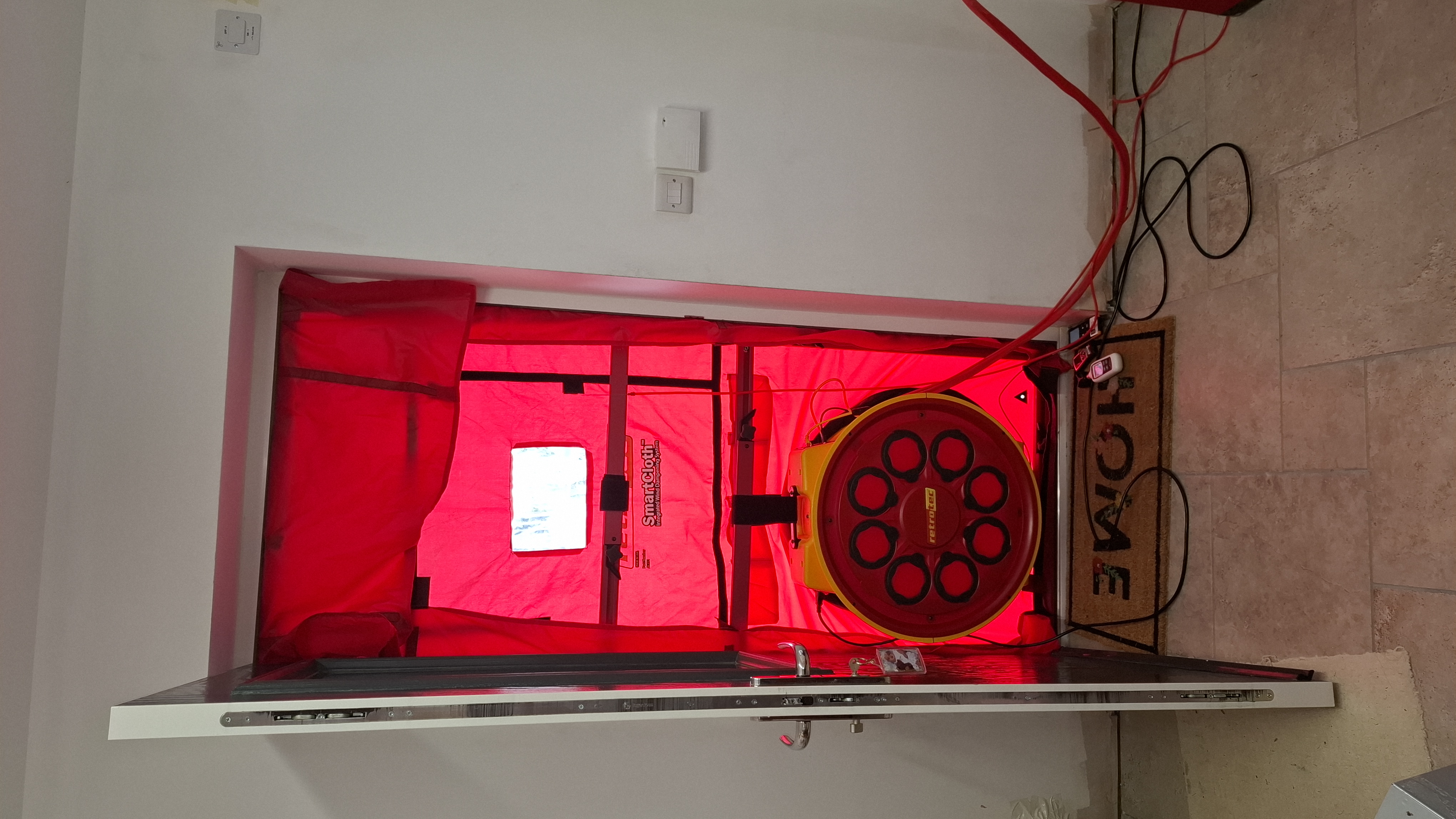 Air Tightness Testing - Equipment